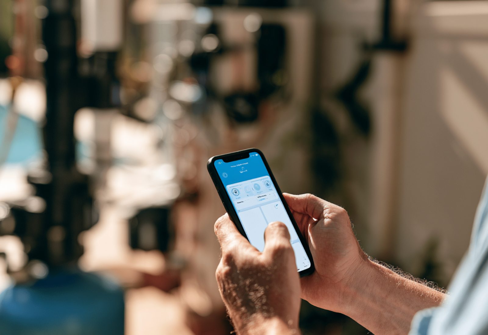 Control and visibility from your phone