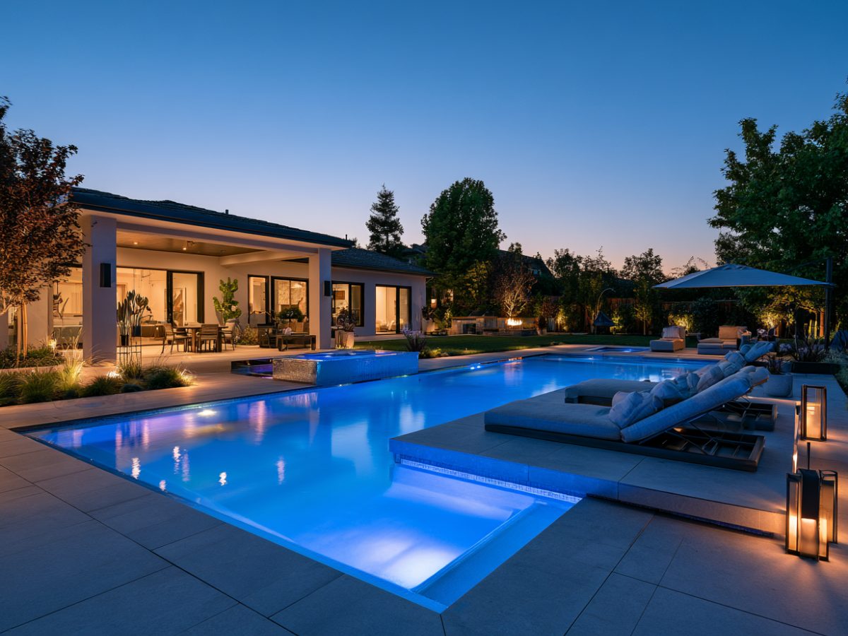 Smart Pool Lighting